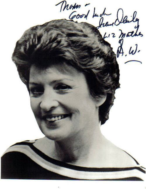 Irene Dailey signature