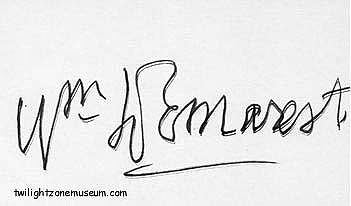 Willliam Demarest signature