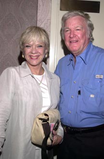 Anne Francis with James Best.