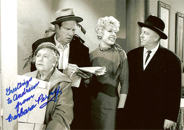 Barbara Perry autograph