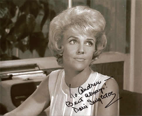 Doris Singleton autograph.