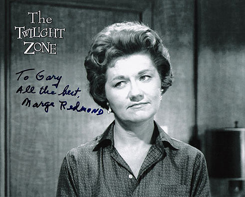 Marge Redmond autograph.